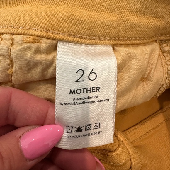 MOTHER The Hustler Ankle Fray Jeans Size 26 - Picture 5 of 6
